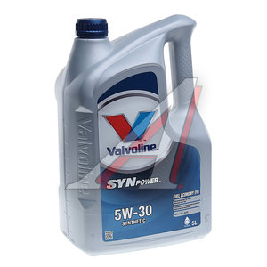Изображение 1, 872552 Масло моторное SYN POWER FE 5W30 синт.5л VALVOLINE