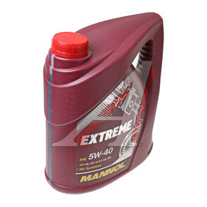 Изображение 1, 1021 Масло моторное EXTREME 5W40 SN/A3/B4/CH-4 синт.4л 7915 MANNOL