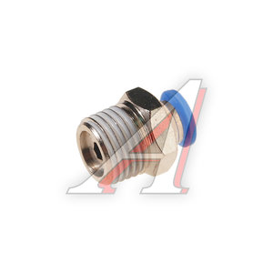 Изображение 1, RF-SPC04-02 Фитинг для пластиковых трубок 1/4" 4мм с наружной резьбой ROCKFORCE