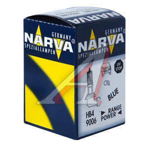 Изображение 2, 486133000 Лампа 12V HB4 51W P22d +50% Range Power Blue+ NARVA