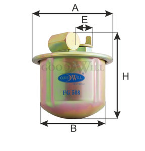 Изображение 3, FG508 Фильтр топливный HONDA Accord (90-97) GOODWILL