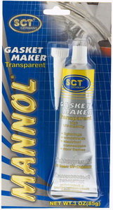 Изображение 1, 2410 Герметик прокладка прозрачный 85г -40С/+180С Gasket Maker 9916 MANNOL