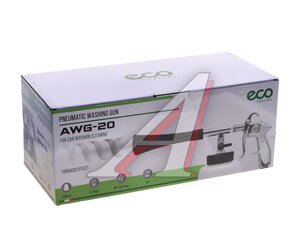 Изображение 4, AWG-20 Пистолет пневматический для чистки салона автомобиля (емкость 1л щетка-насадка) ECO