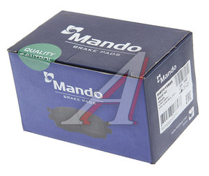 Изображение 4, MBF015885 Колодки тормозные TOYOTA Auris (06-) передние (4шт.) MANDO