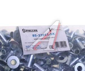 Изображение 3, 85-22011-SX Заклепка тормозных накладок (8х15мм) (100шт.) STELLOX