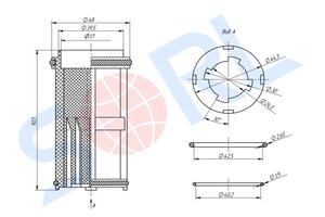 Изображение 3, RL6141BE63 Фильтр DONGFENG мочевины SORL