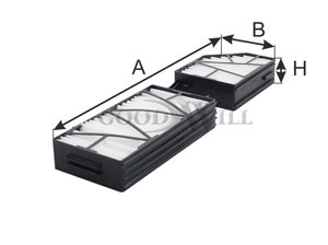 Изображение 2, AG1862KCF Фильтр воздушный салона SUBARU Legacy GOODWILL