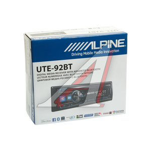 Изображение 4, UTE-92BT Магнитола автомобильная 1DIN ALPINE