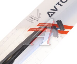 Изображение 5, 25.5215900-0124 Щетка стеклоочистителя 600мм бескаркасная (крепление крючок узкий+широкий) AVTOPRIBOR