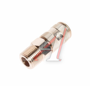 Изображение 1, JTC-D40SMA Переходник для компрессора M1/2" быстросъемный с клапаном наружная резьба JTC