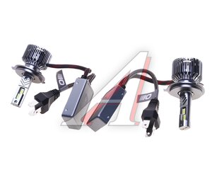 Изображение 1, A-H4 Лампа светодиодная 12/24V H4 P43t 5500K (2шт.) OPTIMA