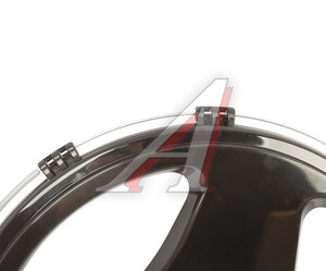 Изображение 4, МК-ПЛ-Л03 Колпак колеса R-22.5 заднего пластик (черный) Лучи ТТ