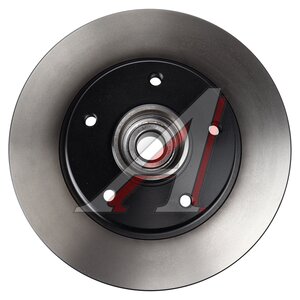 Изображение 4, RN1572H Диск тормозной RENAULT Megane (10-) задний (1шт.) NIBK