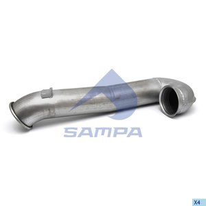 Изображение 2, 052.189 Глушитель DAF (ЕВРО-5) SAMPA