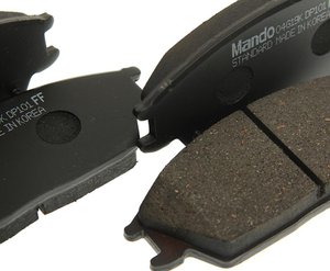 Изображение 2, MPH01 Колодки тормозные HYUNDAI Accent (99-), Getz, Coupe передние (4шт.) MANDO