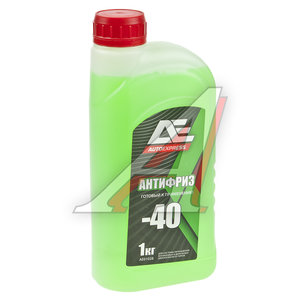 Изображение 1, AE-01028 Антифриз зеленый -40C 1кг G11 GREEN AUTOEXPRESS