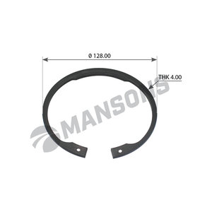 Изображение 1, 300.359 Кольцо BPW ступицы стопорное (122x4) MANSONS