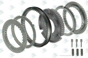 Изображение 1, 1356204006 Синхронизатор КАМАЗ 3-4 передачи КПП ZF 16S151 EURORICAMBI