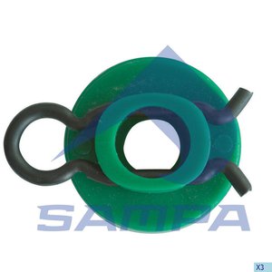 Изображение 2, 043.200 Фиксатор SCANIA P, R series механизма стеклоподъемника (ползунок) SAMPA