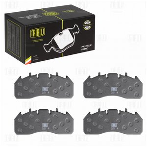 Изображение 2, PFT29174 Колодки тормозные VOLVO RENAULT дисковые (250х108х29мм) (4шт.) TRIALLI