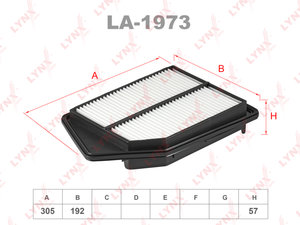 Изображение 1, LA1973 Фильтр воздушный HONDA Accord (13-) LYNX