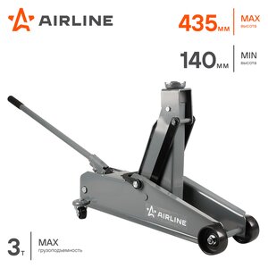 Изображение 2, AJ3F430 Домкрат подкатной 3т 140-435мм AIRLINE