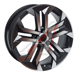 Изображение 1, K&K 5х108 ET36 D-65,1 Диск колесный литой EXEED VX R19 KP015 Diamond Gloss Graphite