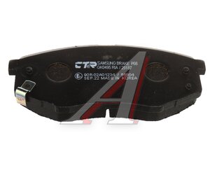 Изображение 3, GK0495 Колодки тормозные HYUNDAI Sonata (09-) передние (4шт.) CTR