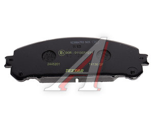 Изображение 4, 2445201 Колодки тормозные TOYOTA Highlander (07-) передние (4шт.) TEXTAR