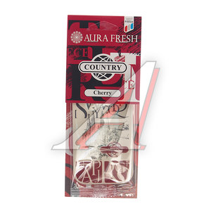 Изображение 1, 23019 Ароматизатор подвесной картонный (cherry) Country AURA FRESH