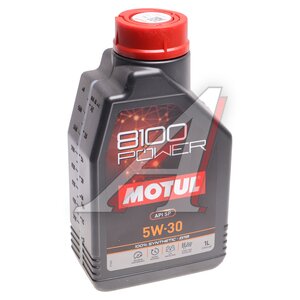 Изображение 1, 112712 Масло моторное MOTUL 8100 POWER 5W30 синт.1л