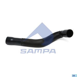 Изображение 2, 040.408 Патрубок SCANIA P380 радиатора нижний SAMPA