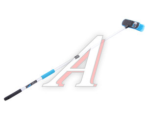 Изображение 3, 39775 Щетка для мойки автомобиля телескопическая 80-130см под шланг BLACK&BLUE