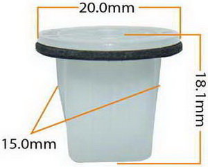 Изображение 2, KJ-373 Пистон обивки универсальный MASUMA