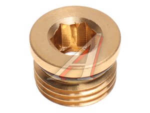 Изображение 1, 467.03.07.000 Заглушка фитинга М16х1.5 латунь TISCON