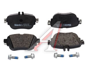 Изображение 1, MBF015996 Колодки тормозные MERCEDES E (W213) задние (4шт.) MANDO