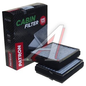 Изображение 3, PF2495 Фильтр воздушный салона MERCEDES C (W203) угольный (2шт.) PATRON