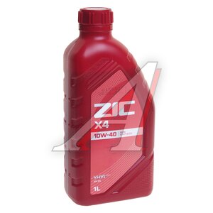 Масло моторное ZIC X4 10W40 п/синт. API SN 1л, ZIC 10W40,
                                                          фото 1 Изображение 1, 132766 Масло моторное ZIC X4 10W40 п/синт. API SN 1л
