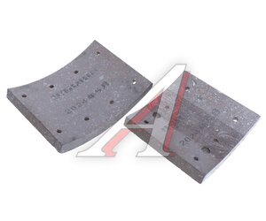 Изображение 2, 3501406C242/3501407C242 Накладка тормозной колодки FAW J6 комплект HOWO