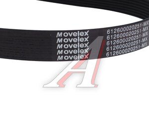 Изображение 3, 612600020251-MX Ремень приводной поликлиновой 8PK1062 SITRAK HOWO MOVELEX