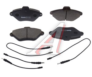 Изображение 1, MPC02 Колодки тормозные CITROEN Xantia передние (4шт.) MANDO