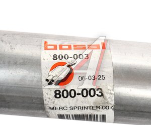 Изображение 6, 800-003 Глушитель MERCEDES Sprinter (00-06) передняя часть BOSAL