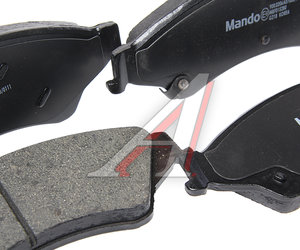 Изображение 2, MBF015280 Колодки тормозные FORD Ranger (11-) передние (4шт.) MANDO