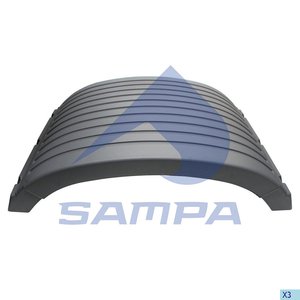 Изображение 2, 18100061 Крыло MERCEDES Actros заднее средняя часть SAMPA
