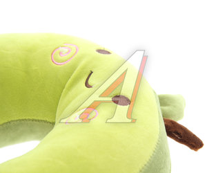 Изображение 4, ZE-01 Подушка-воротник автомобильная детская "Авокадо" зеленая