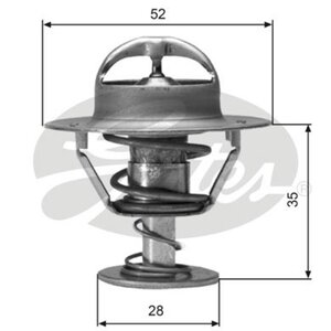 Изображение 5, TH04382G1 Термостат MAZDA RX-7 (89-02) GATES