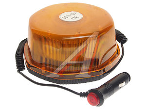 Изображение 1, МИМ 54 LED Маяк импульсный 12/24V (54 светодиода) (2 режима) на магните 80х165мм KRAL