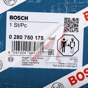 Изображение 7, 0280750175 Заслонка MERCEDES C (W204), E (W212) дроссельная BOSCH