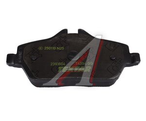 Изображение 3, 2391604 Колодки тормозные BMW 1 (E81, E82, E88) передние (4шт.) TEXTAR