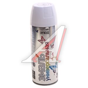 Изображение 1, ET-RL9003 Краска снежно-белая RAL9003 акриловая аэрозоль 520мл ЭТЮД